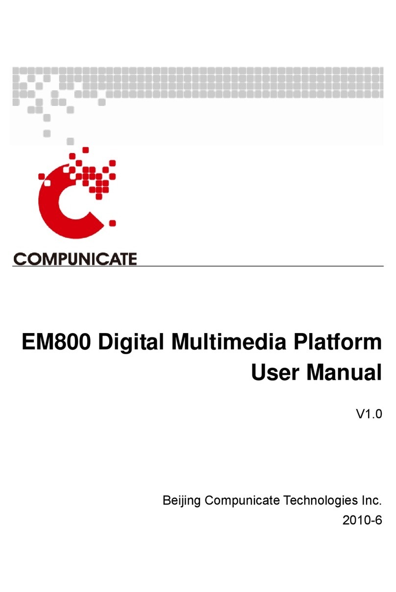 Compunicate em800 user manual