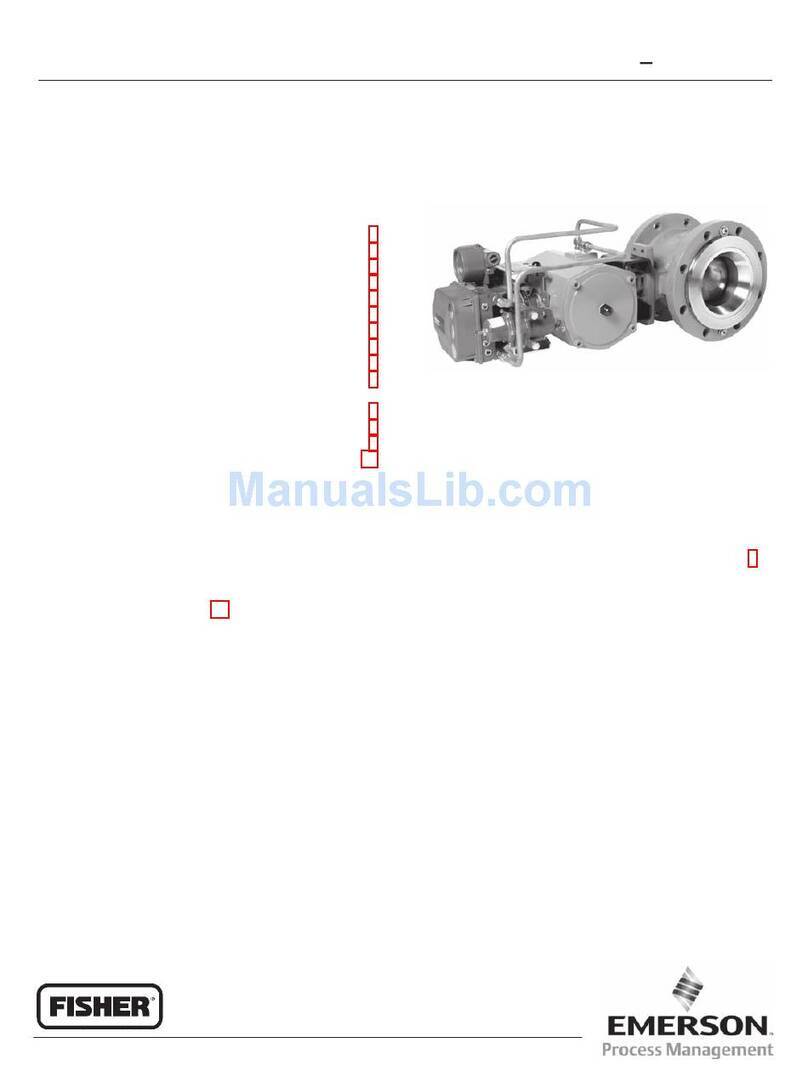 Fisher V150S instruction manual