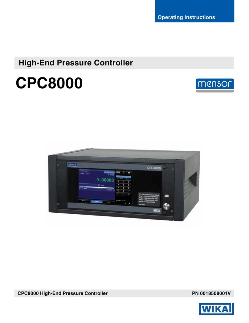 mensor CPC8000 User manual