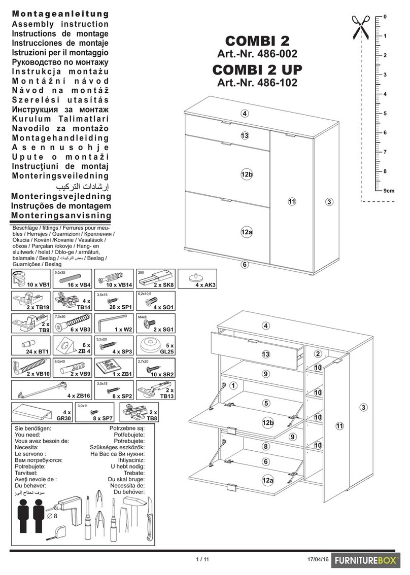 FMD COMBI 2 Assembly instruction