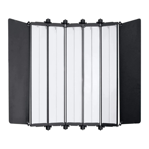 PR Lighting LED Studio 3300T product manual
