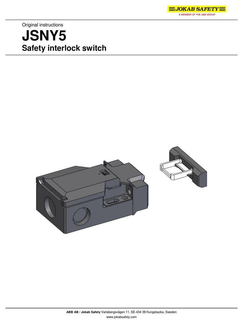 jokab safety JSNY5 User manual
