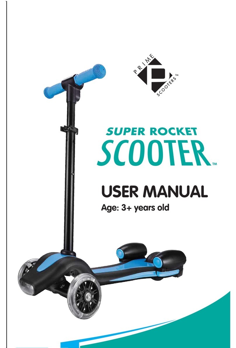 Magic INMotion Super Space Scooter user manual