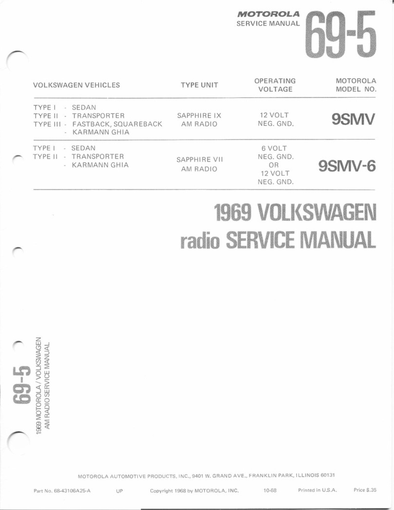Motorola 9SMV Service manual Motorola 9SMV Service manual