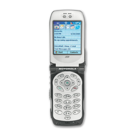 Motorola iDEN i930 Operating and safety instructions