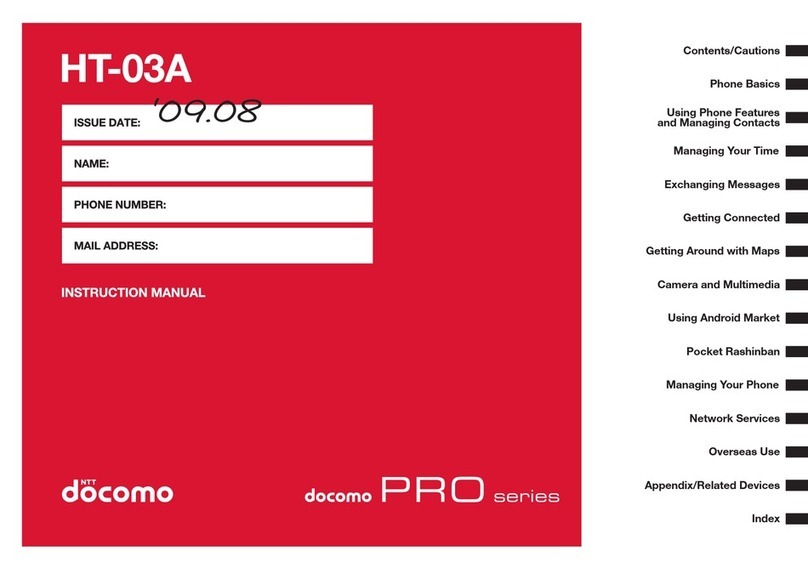 Docomo HT-03A User manual