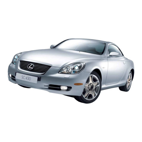 Lexus SC 430 2006 User manual