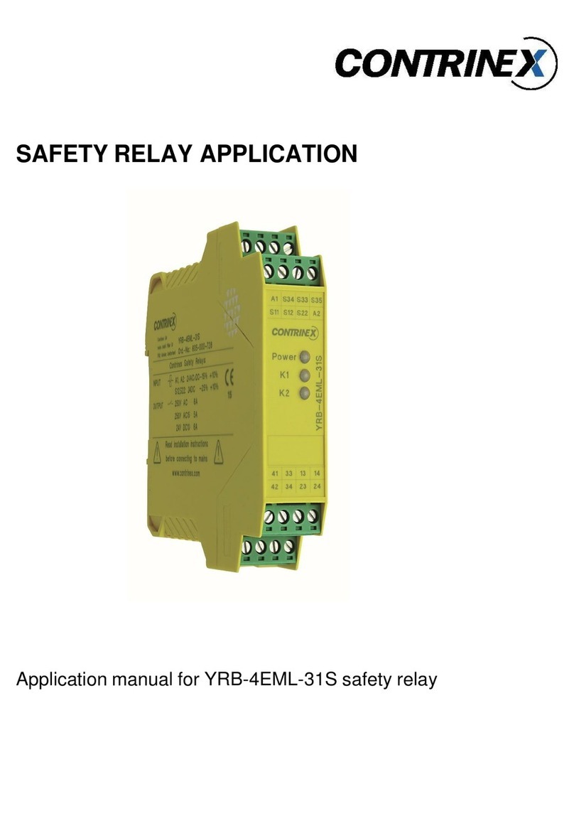 Contrinex YRB-4EML-31S Instructions for use