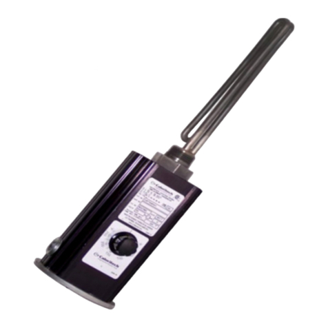 Caloritech CX Series Installation, operation & maintenance instructions