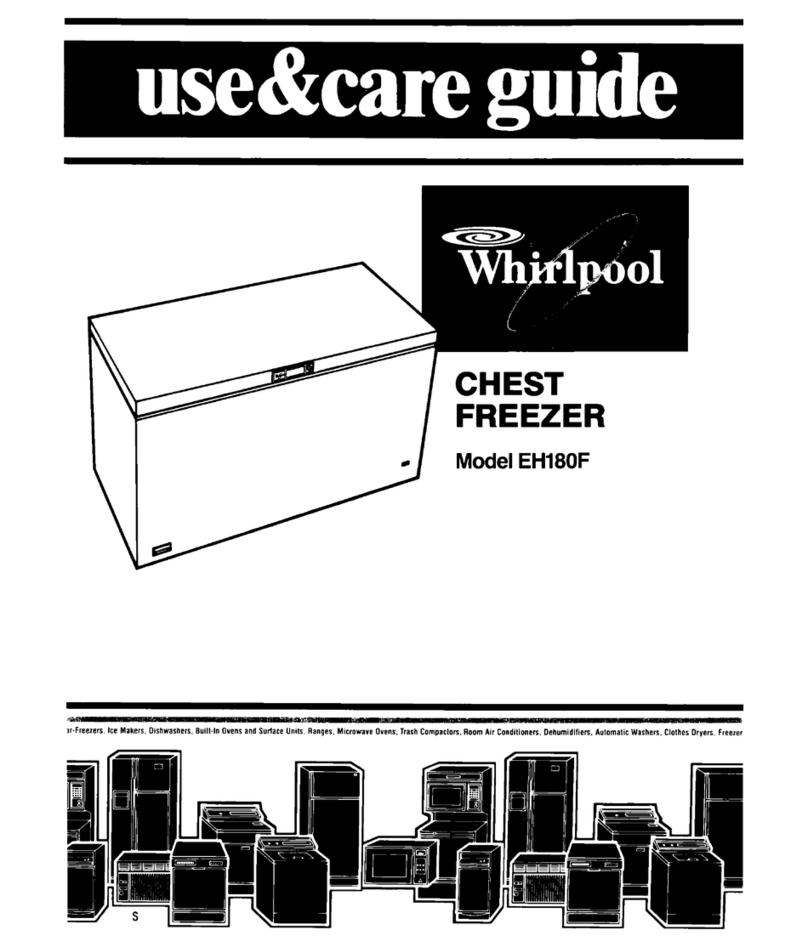 Whirlpool EH180F Use & care guide