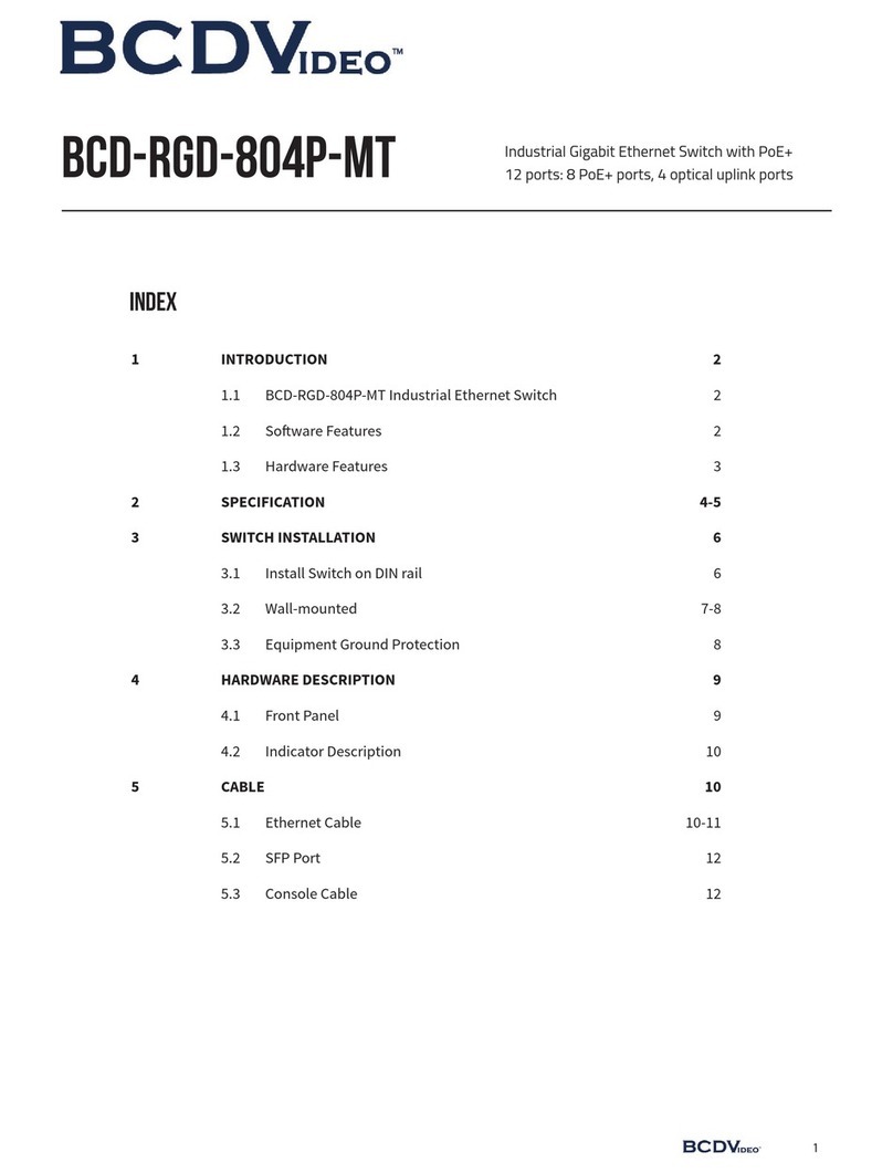 BCDVideo BCD-RGD-804P-MT installation guide