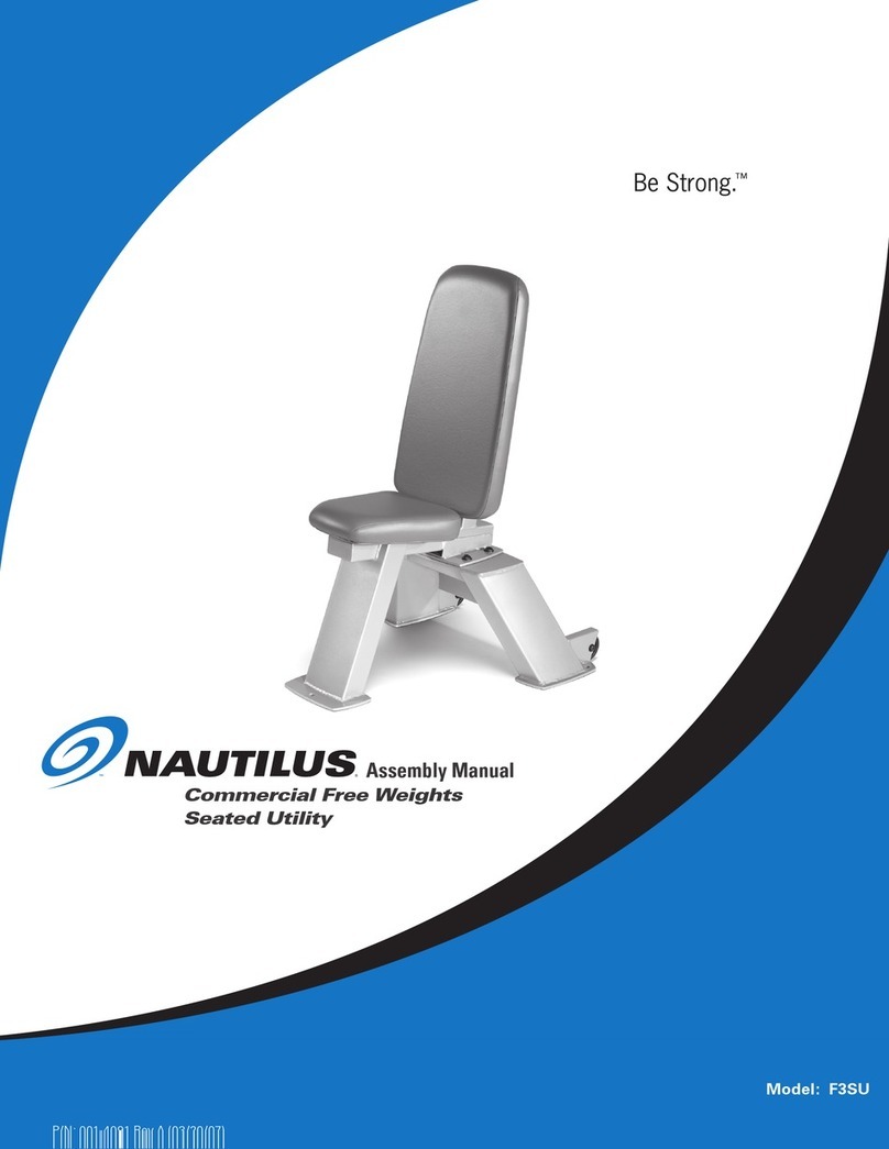 Nautilus F3SU User manual