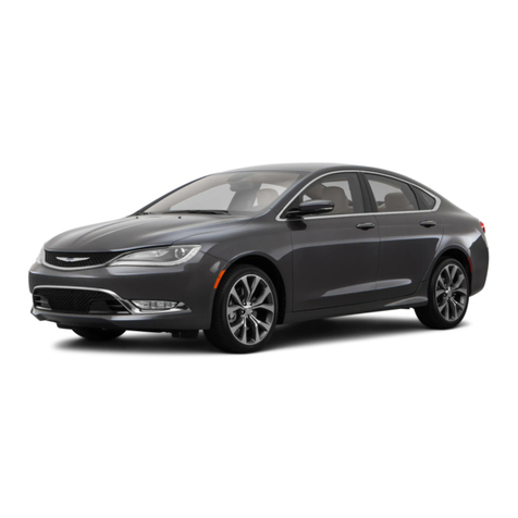 Chrysler 2015 200 User manual Chrysler 2015 200 User manual