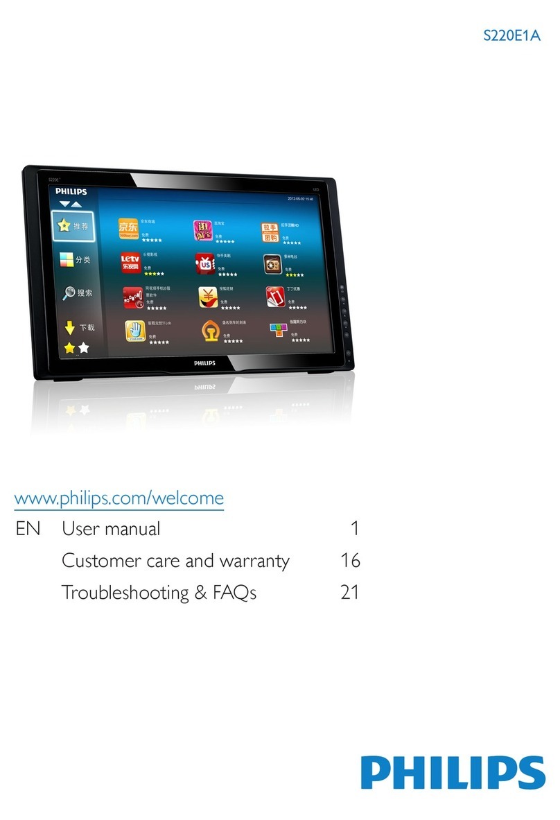 Philips S220E1A User manual