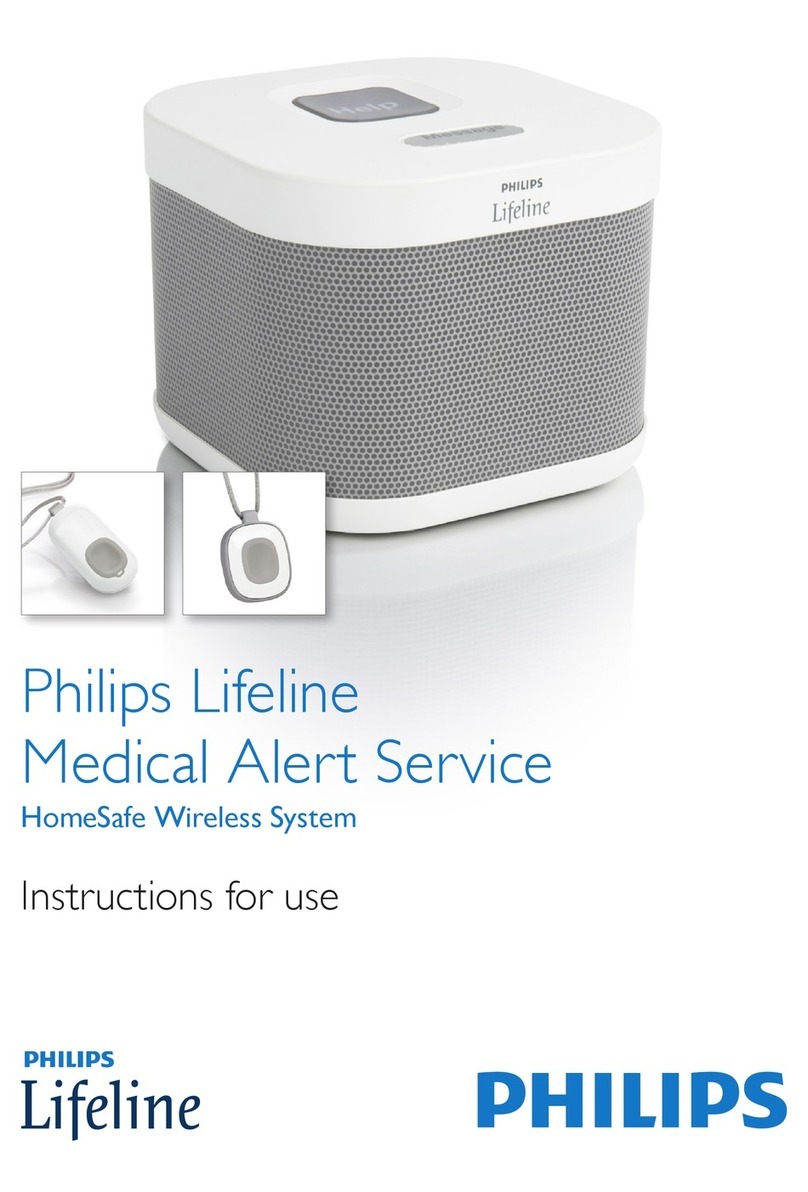 Philips Lifeline 7000C Instructions for use