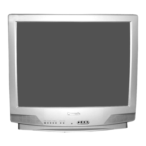 Panasonic CT27G7DF - 27" COLOR TV User manual