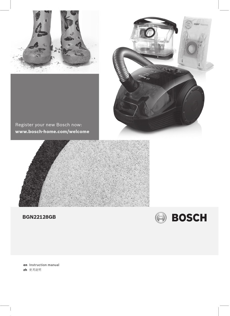 Bosch BGN22128GB instruction manual