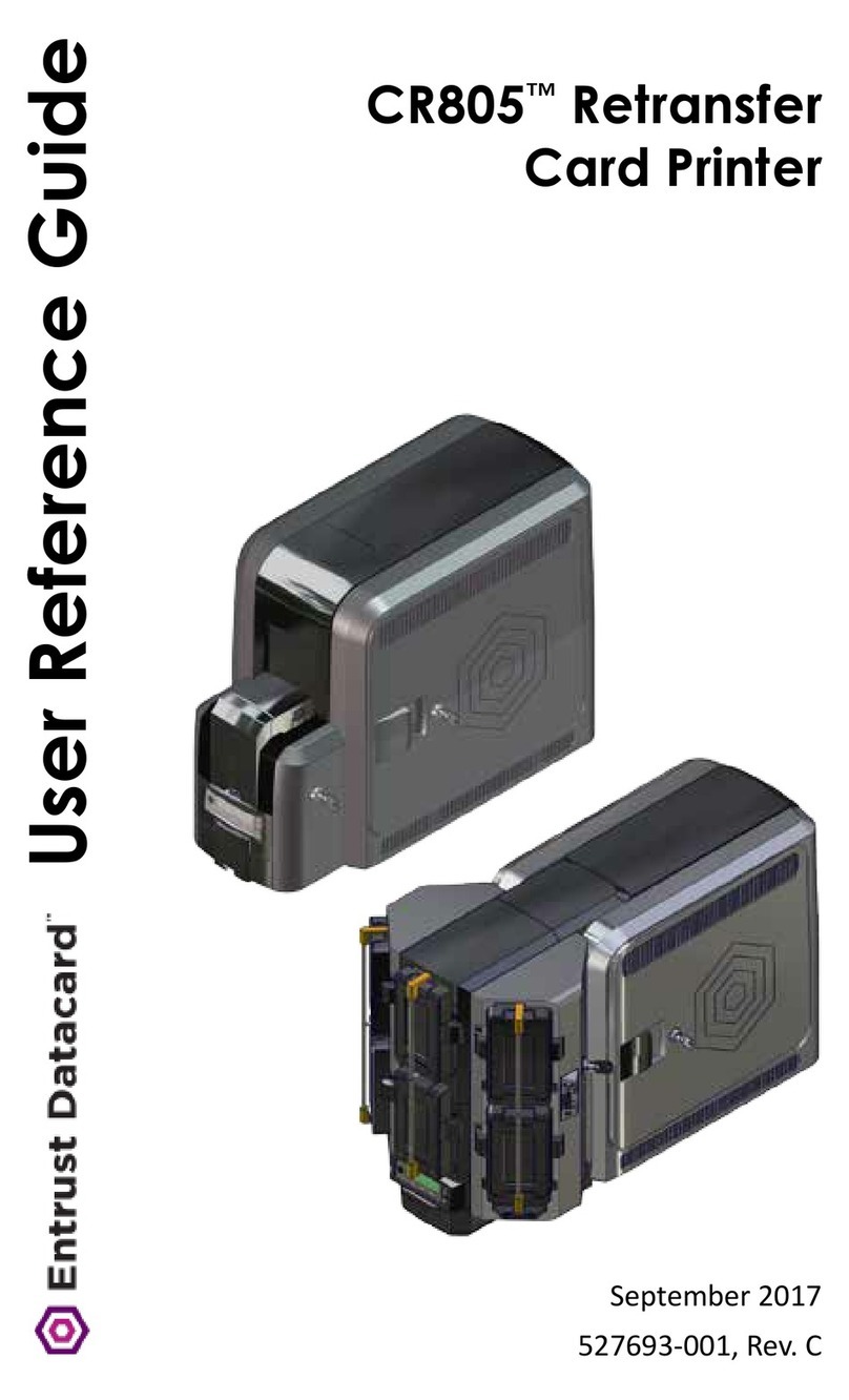 Entrust Datacard CR805 Product information sheet Entrust Datacard CR805 Product information sheet