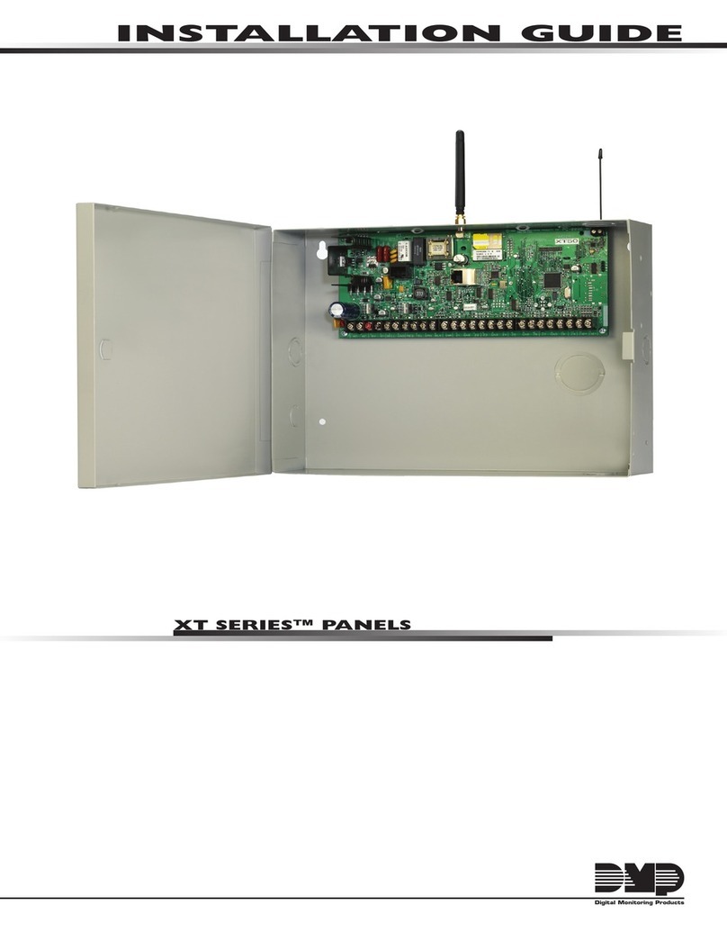 DMP Electronics XT30 Series User manual DMP Electronics XT30 Series User manual