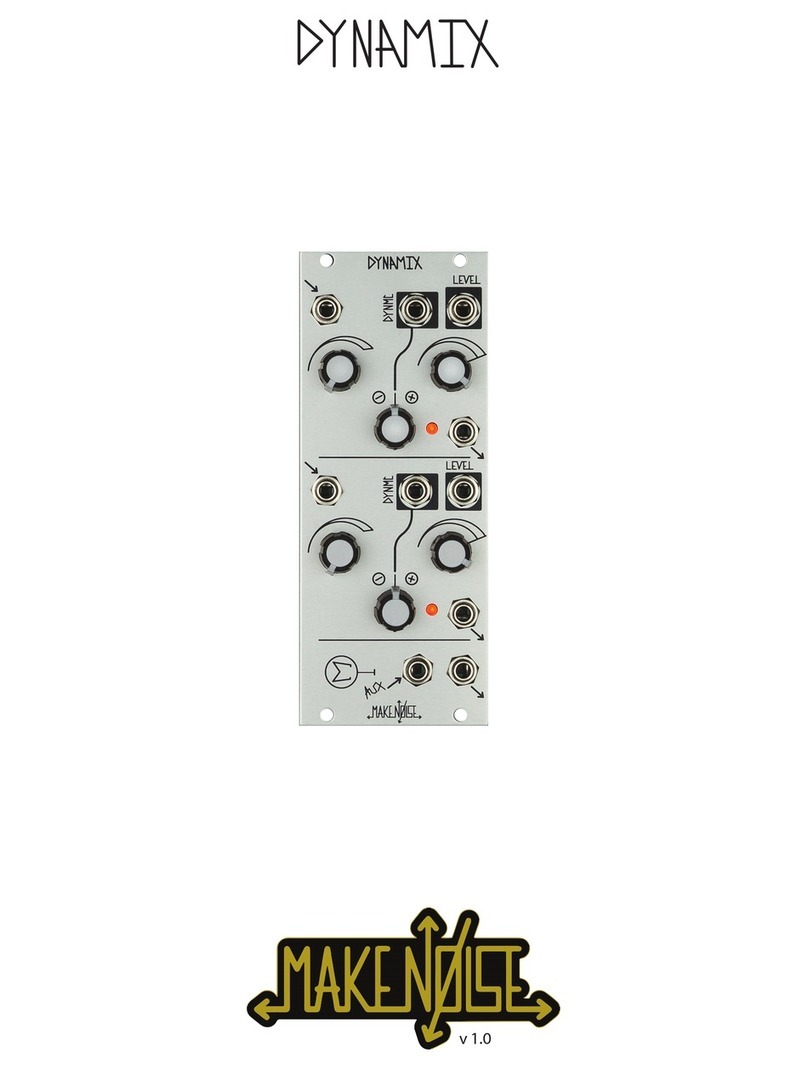 Make Noise DynaMix User manual