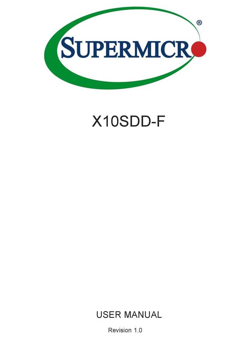Supermicro X10SDD-F User manual