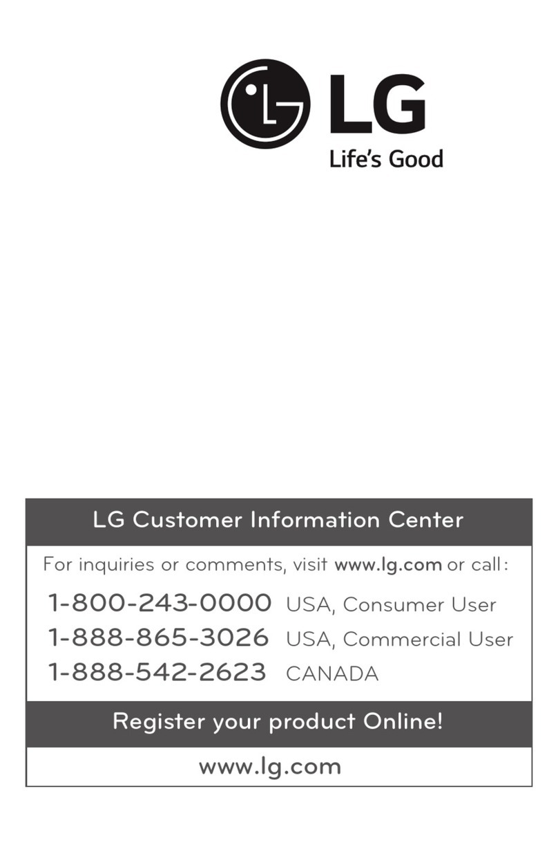 LG LBNC10551V User manual