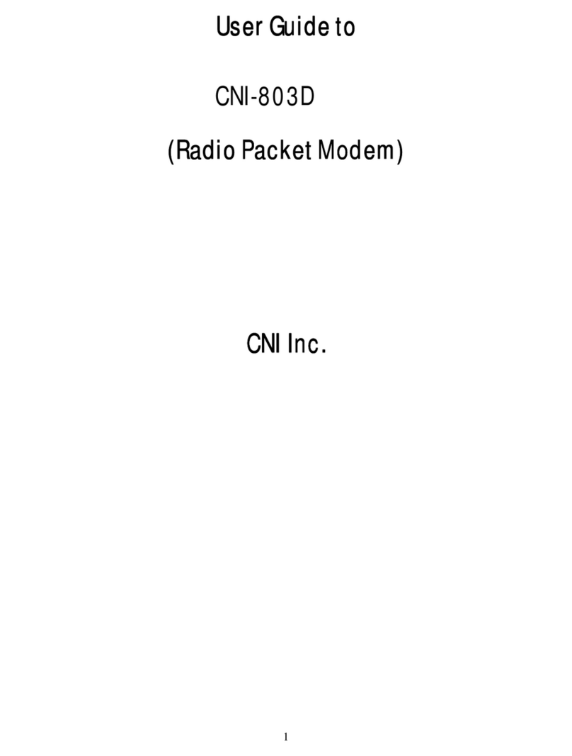 CNI CNI-803D User manual