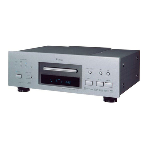 Teac Esoteric DV-50 Service manual