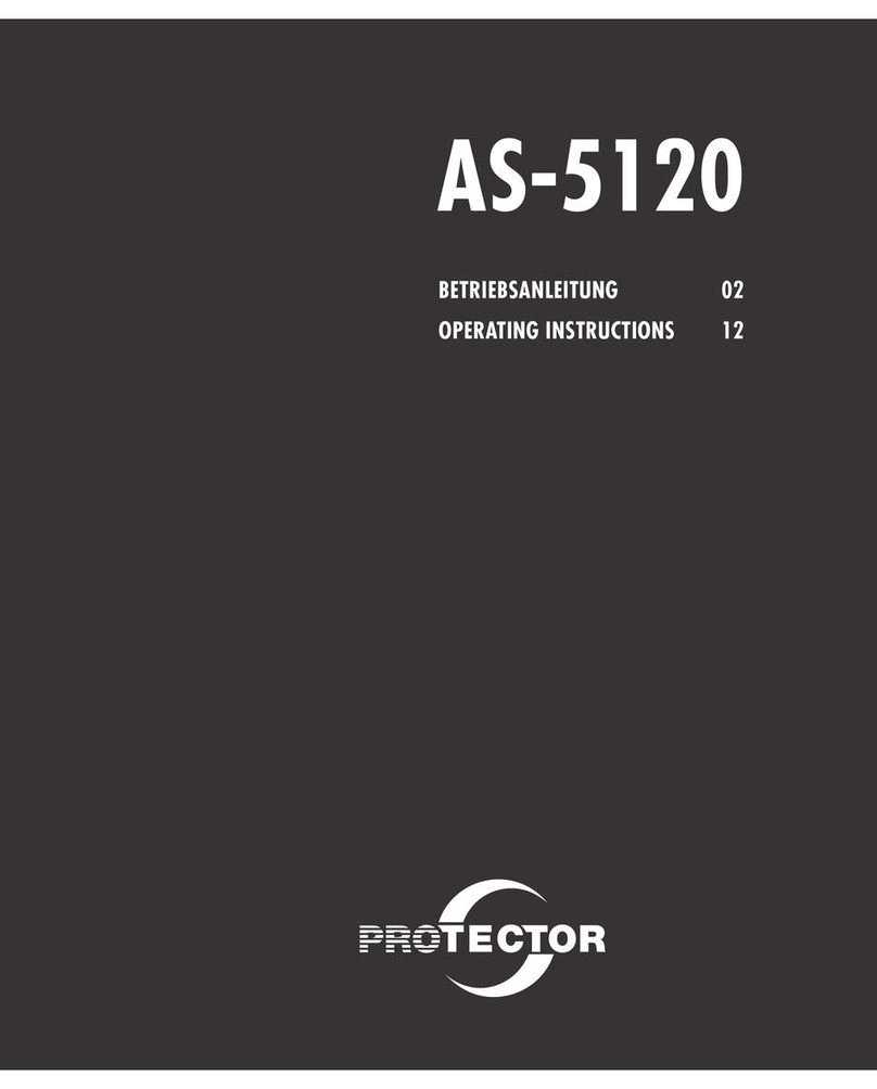 Protector AS-5120 operating instructions