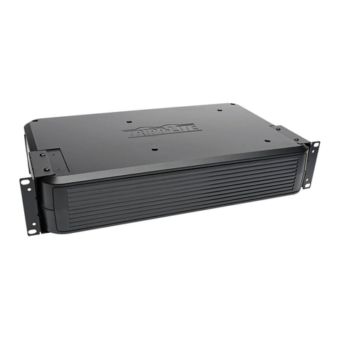 Tripp Lite BP24V15RT2U User manual Tripp Lite BP24V15RT2U User manual