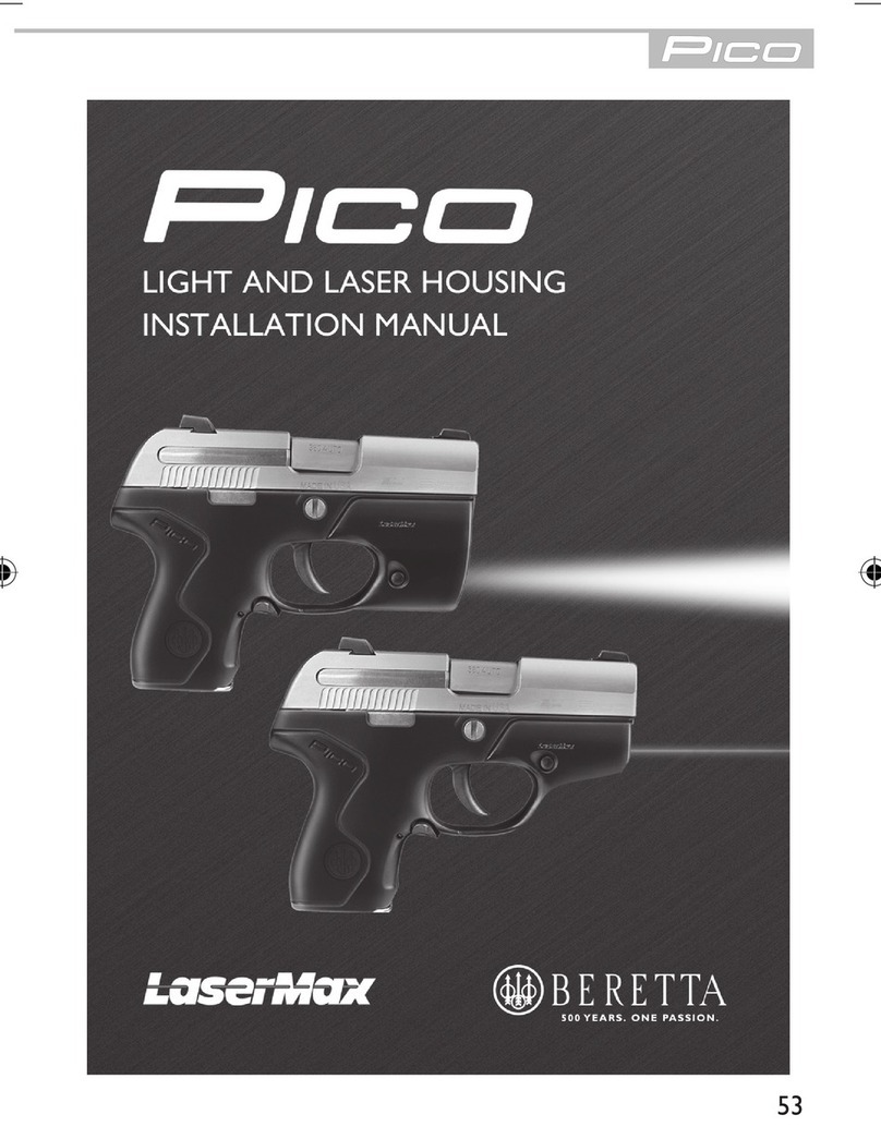 PICO Lasermax User manual