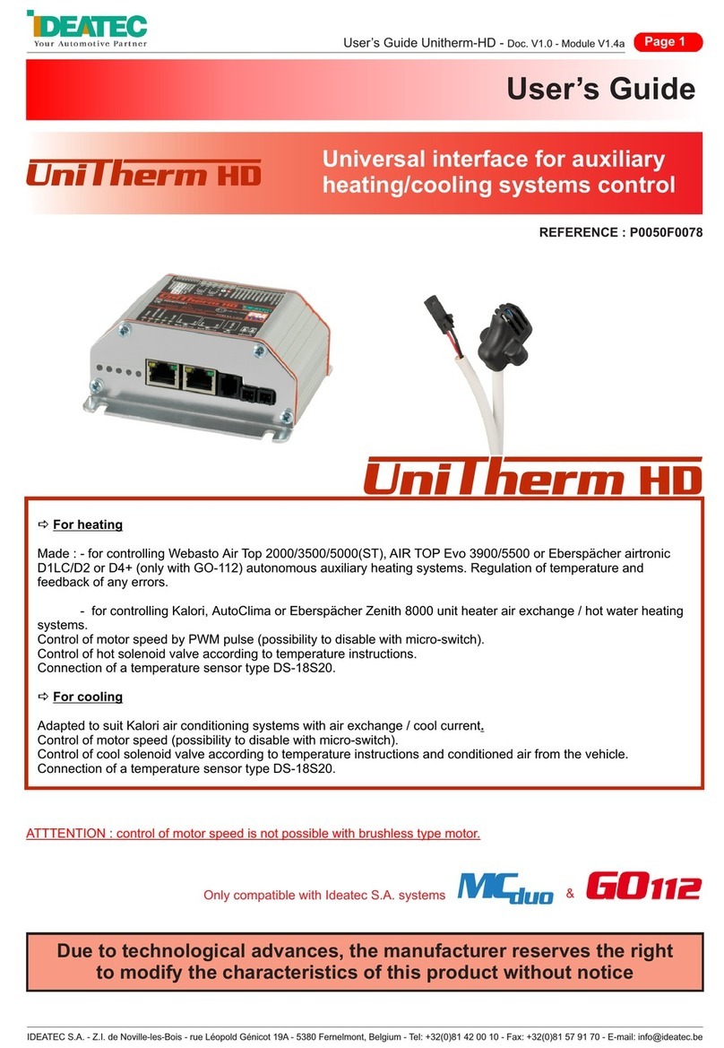 Deatec P0040F0061 User manual