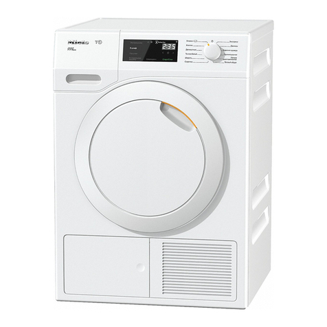 Miele TCE 630 WP User manual