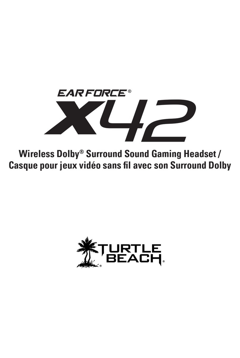 Turtle Beach Ear Force X42 User manual