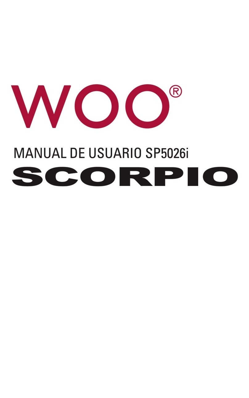 WOO SP5026i SCORPIO quick start guide