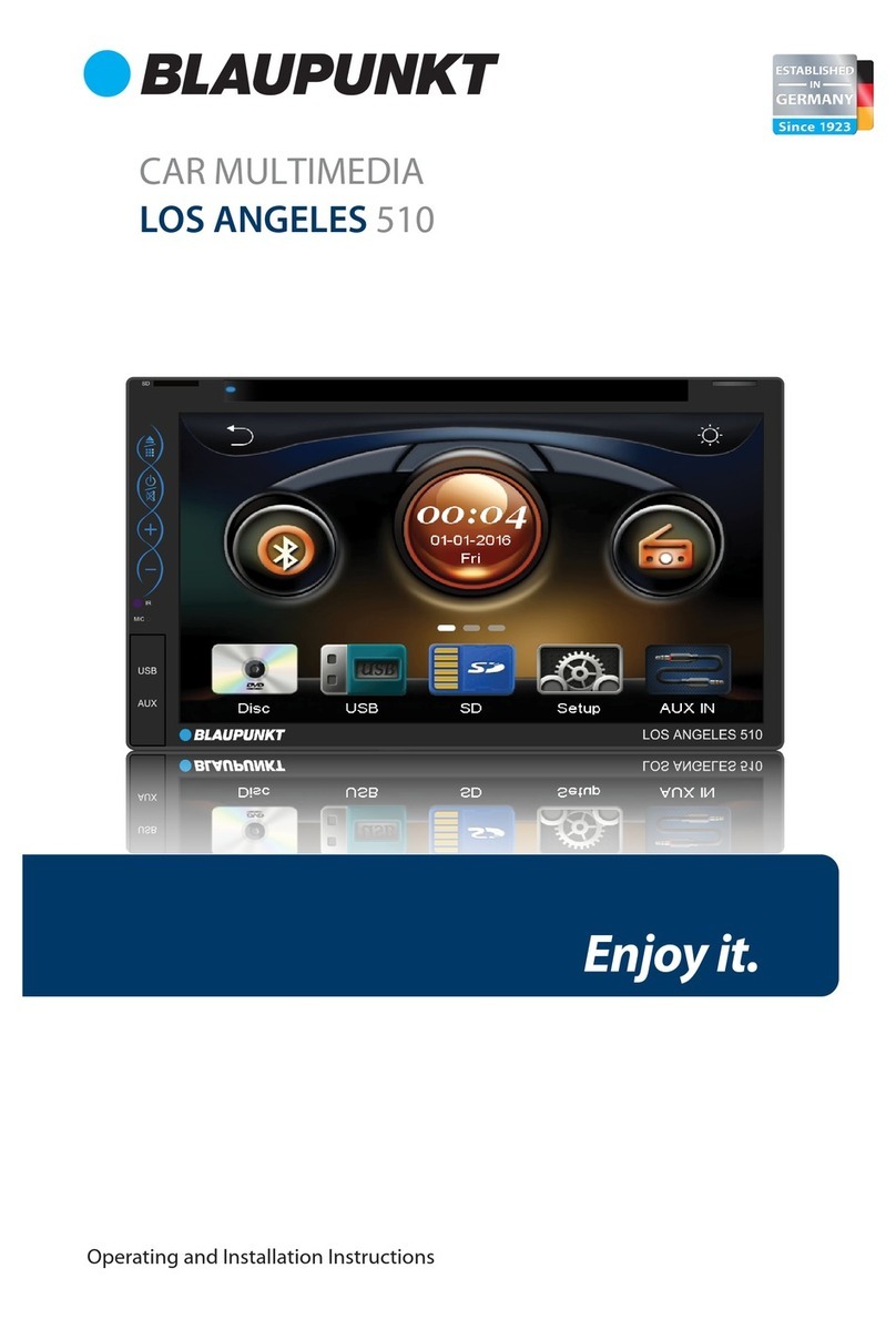 Blaupunkt Los Angeles 510 User manual