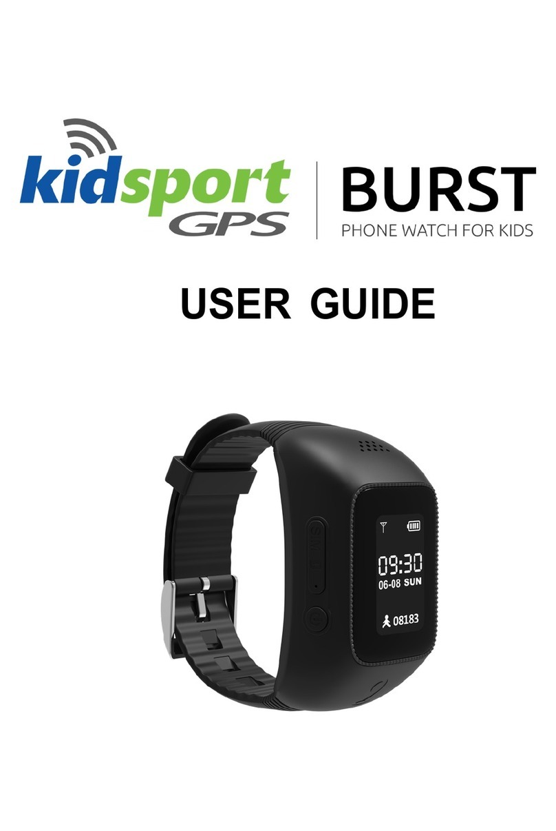 kidsport BURST user guide