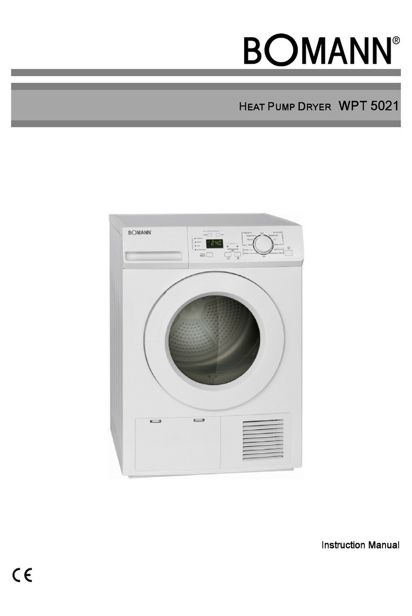 BOMANN WPT 5021 instruction manual