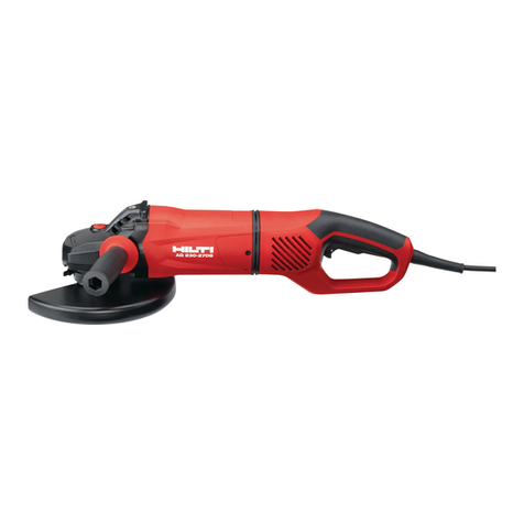 Hilti AG 230-27DB Operating	 instruction