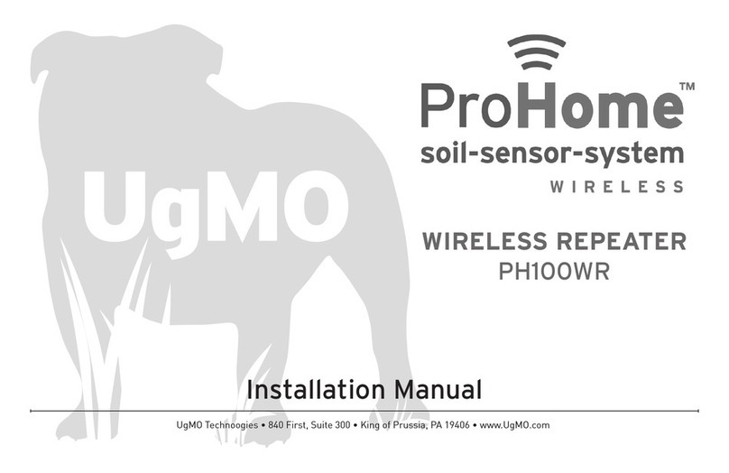 UGMO ProHome PH100WR installation manual
