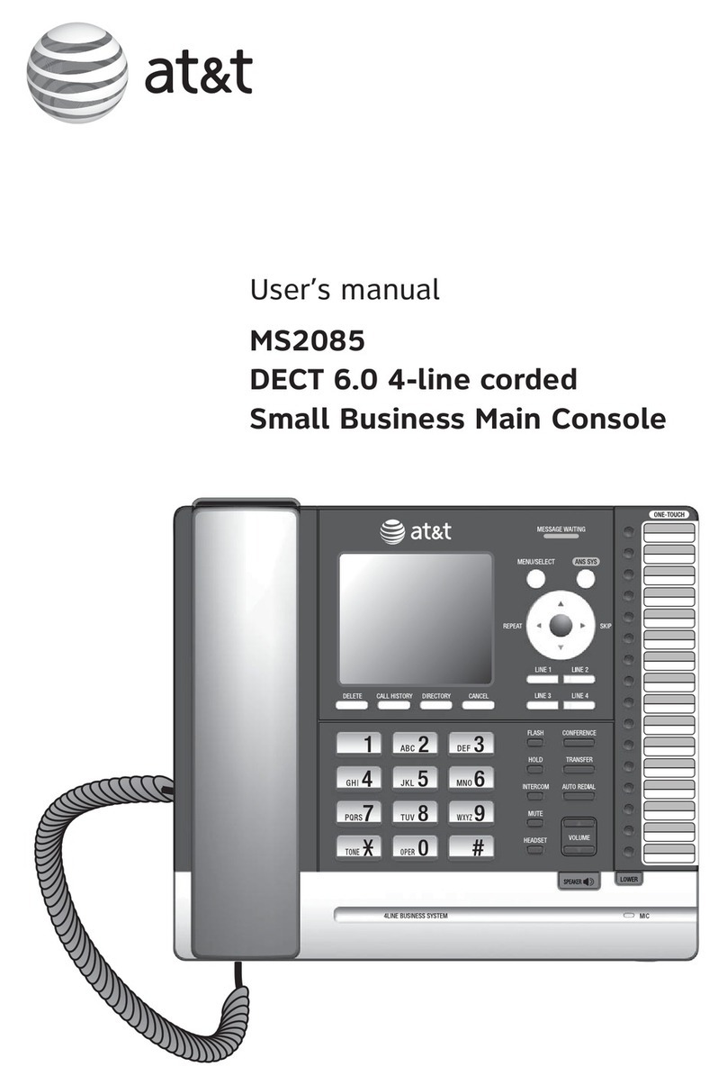 AT&T MS2085 User manual