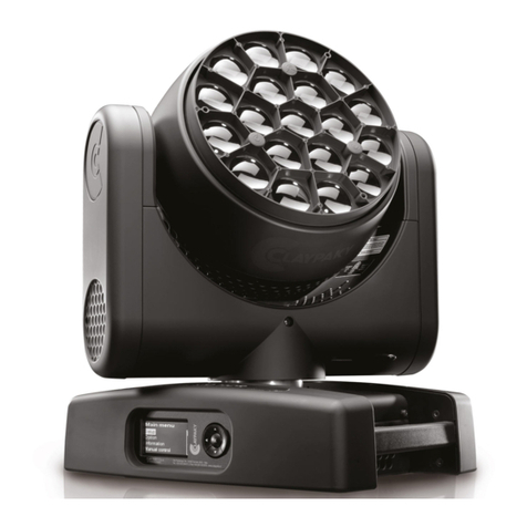 Claypaky K-EYE K10 HCR instruction manual