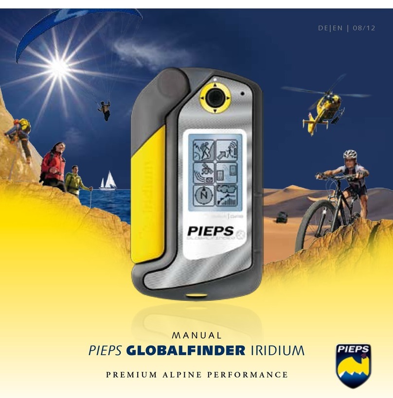 PIEPS Globalfinder Iridium User manual