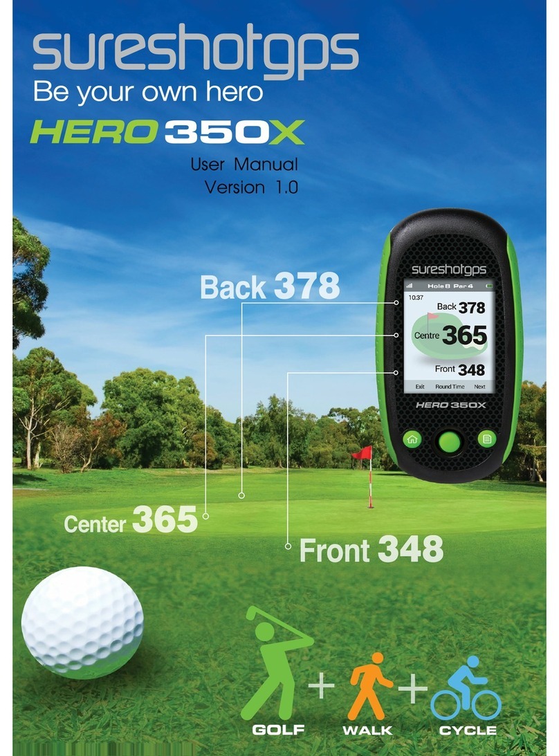 Sureshotgps Hero 350x User manual