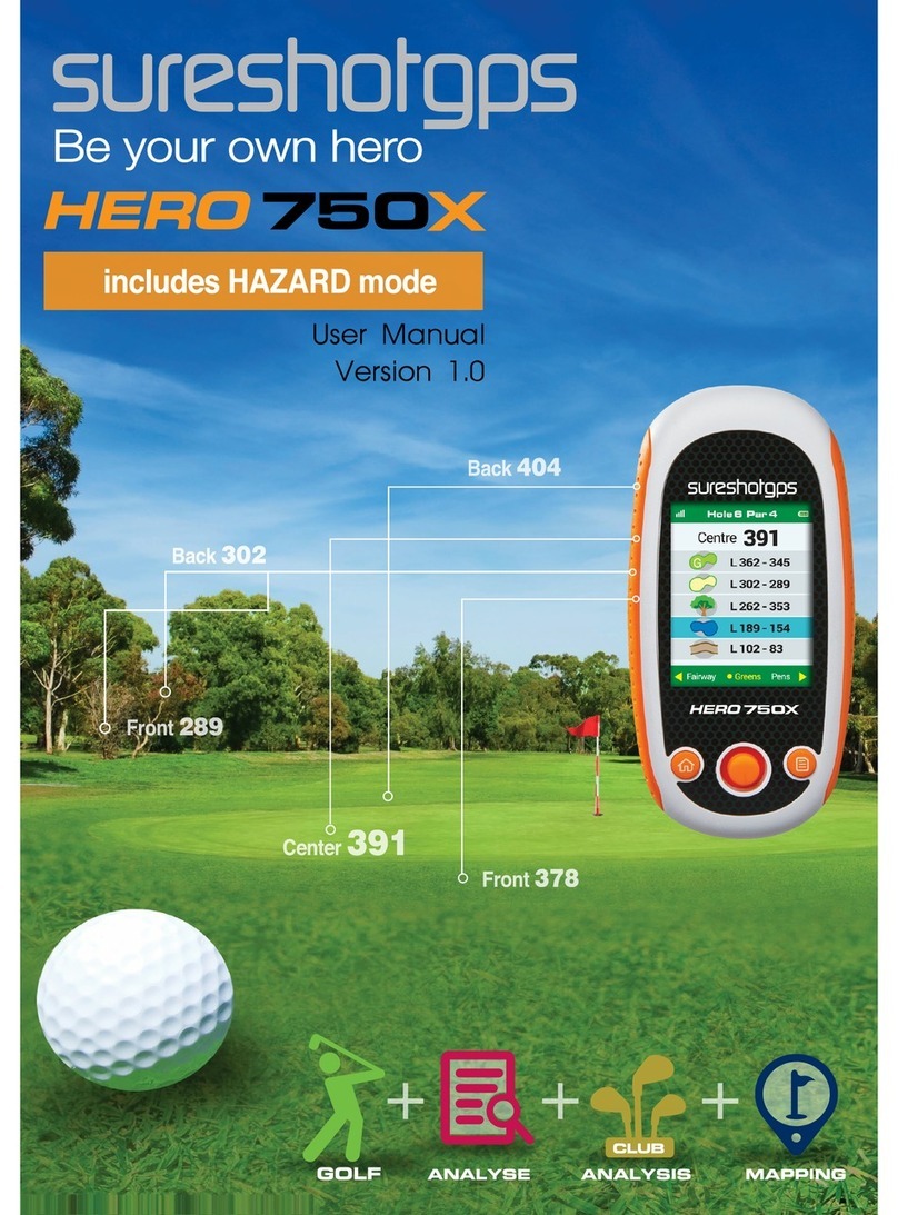 Sureshotgps Hero 750x User manual