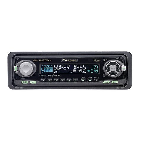 Pioneer DEH-P4350 ES User manual