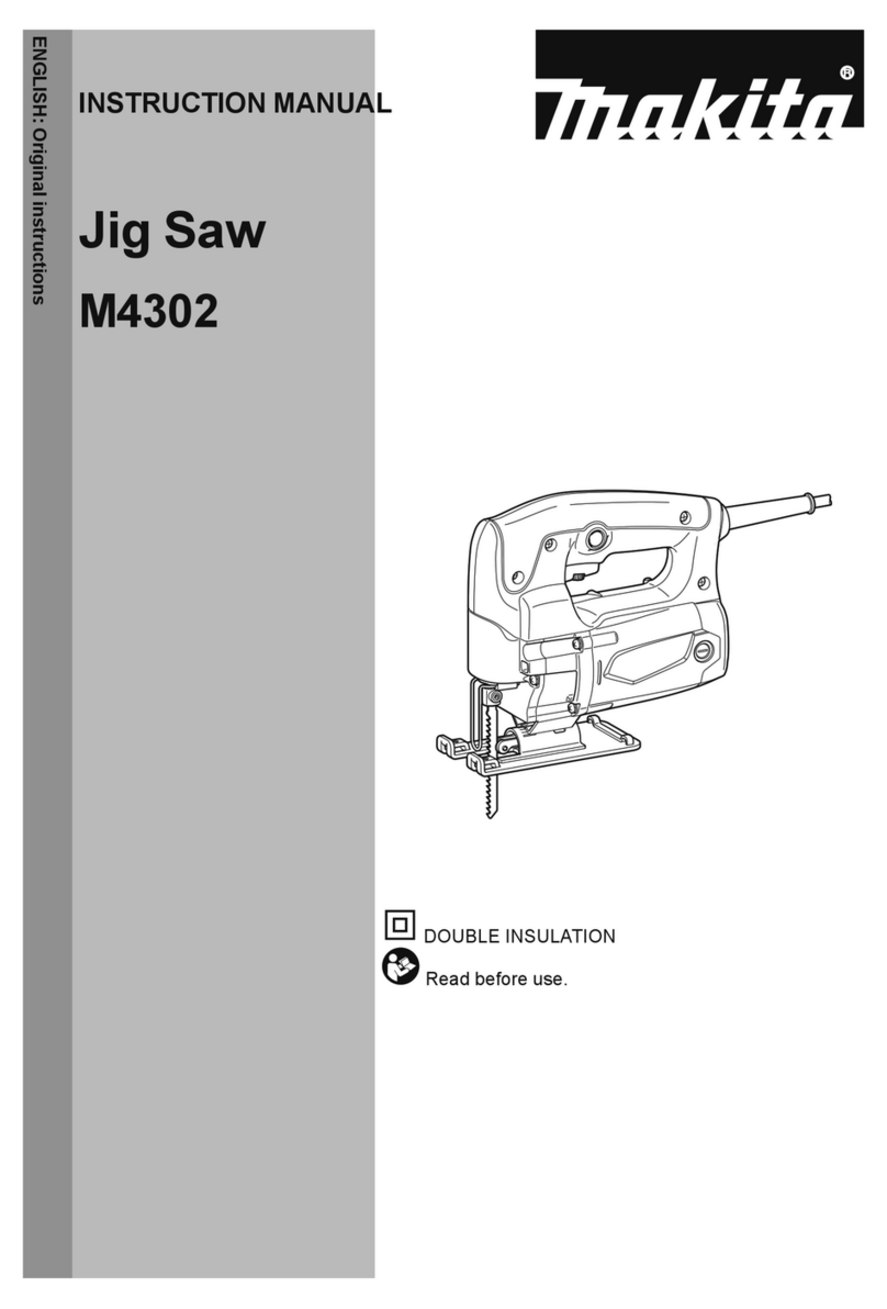 Makita M4302 User manual Makita M4302 User manual