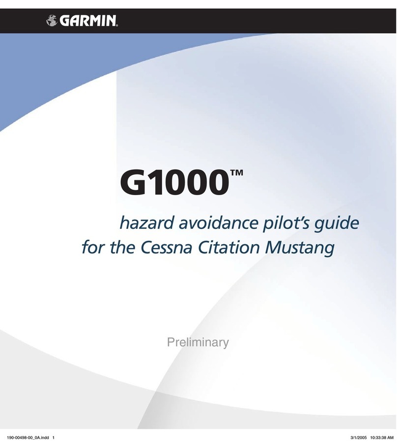 Garmin Cessna Caravan G1000 User manual
