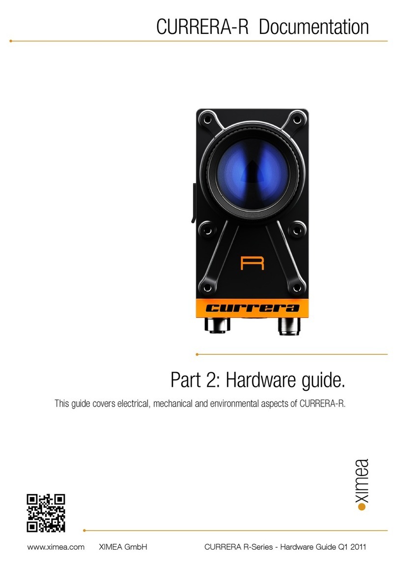XIMEA RS04 Hardware guide