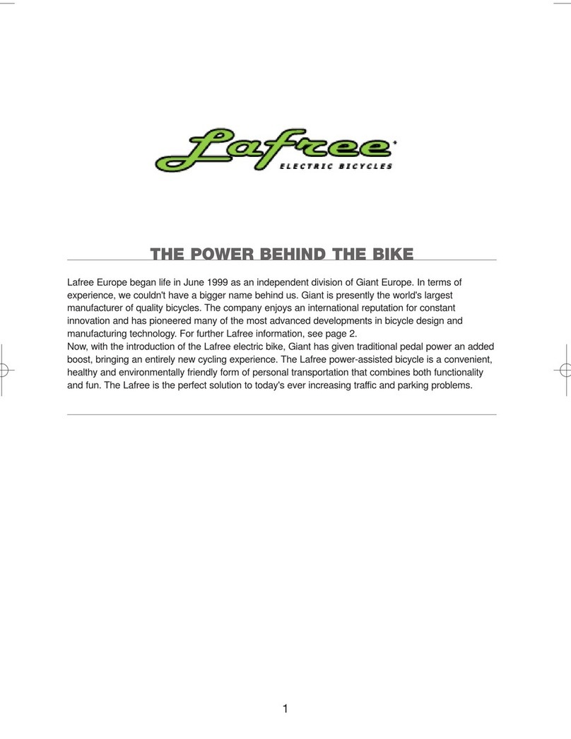 Lafree giant user manual